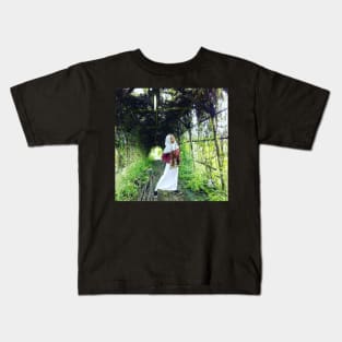 Girl in nature Kids T-Shirt